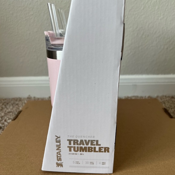 Stanley 2pk 20oz Quencher Adventure Tumblers - Parfait Ombre/Parfait Pearlescent - Picture 4 of 6